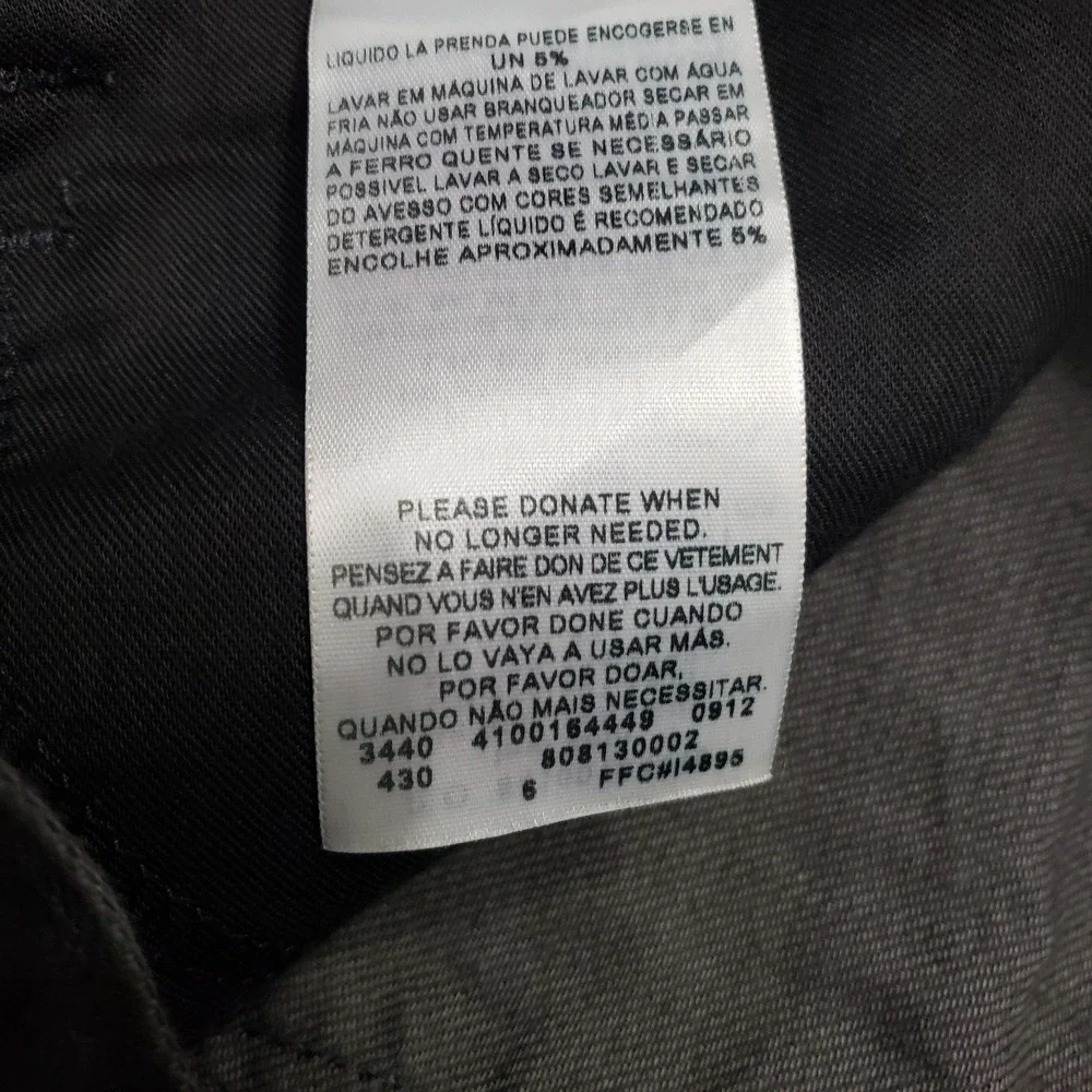 Levi's 513 Jeans Mens 32x30 Gray Slim Stright Stretch
